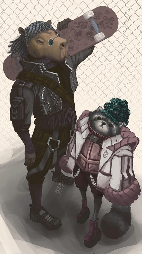 OC + Fursona OC + Fursona